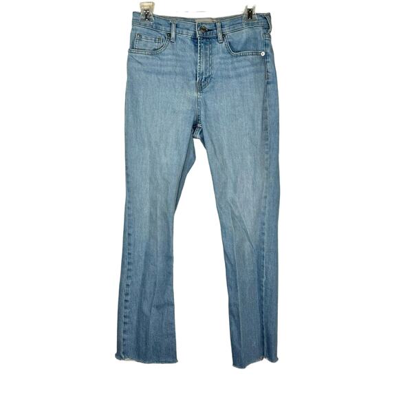 Everlane Light Wash Cut Off Straight Denim Jeans 27 - Picture 1 of 10